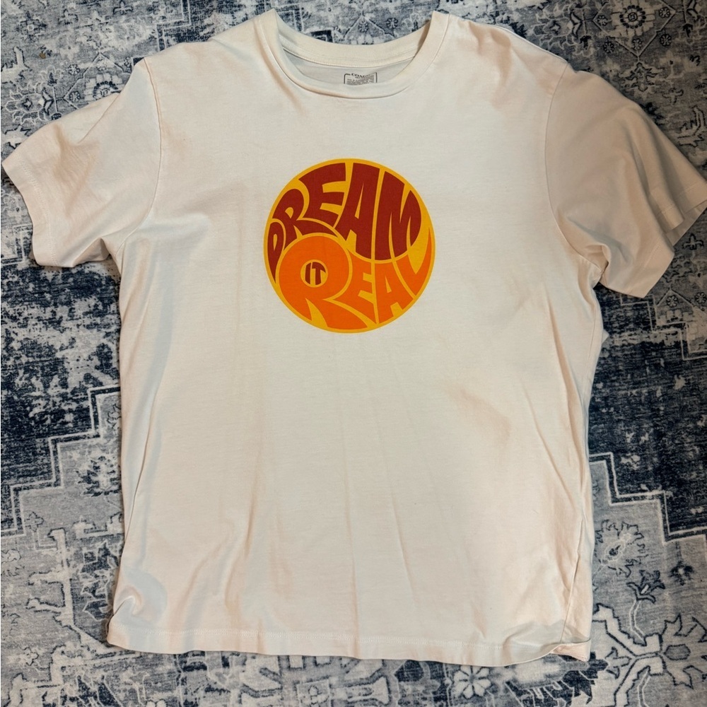 Coach Limited Edition Cream T-Shirt
